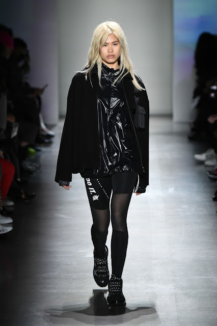 Джастин Битикон, модель Concept Korea в 2019 году, NY Fashion Week.