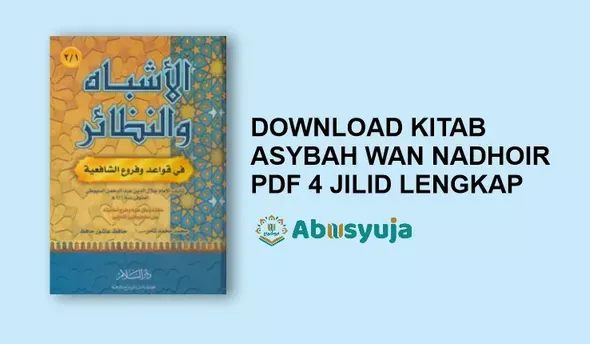 Download Kitab Asybah Wan Nadhoir PDF 4 Jilid Lengkap