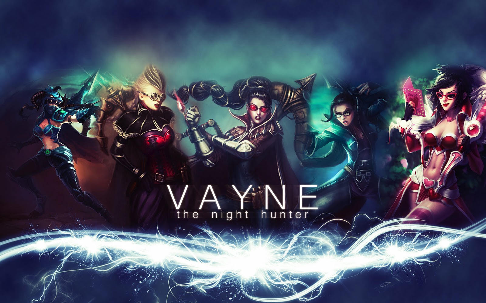 Vayne League of Legends Wallpaper