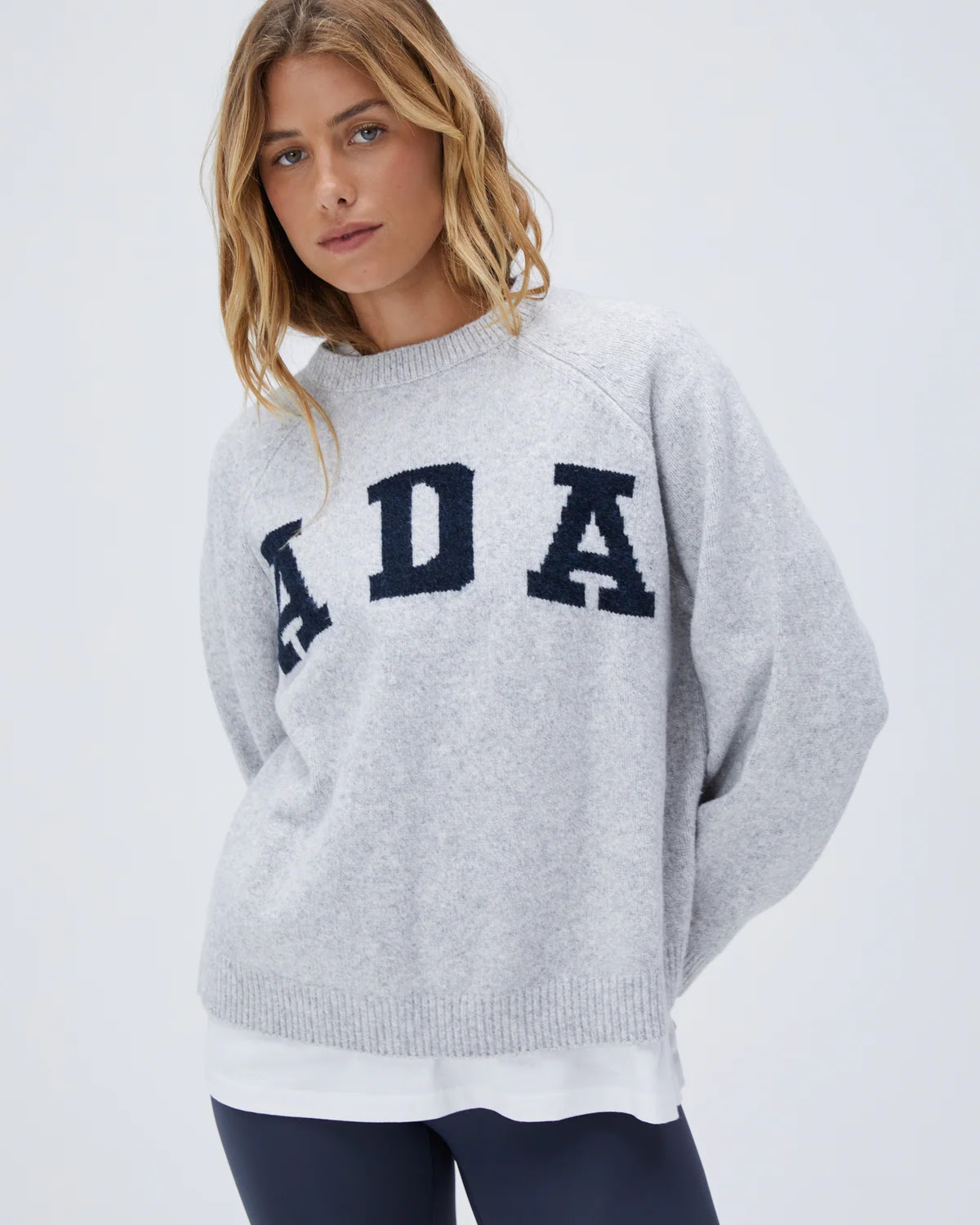 Adanola Oversized Knitted Sweatshirt