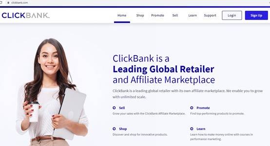 Use clickbank to get best affiliate programs for niche