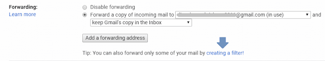 auto-forward specific emails in Gmail