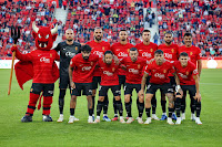 R. C. D. MALLORCA. Temporada 2023-24. Predrag Rajković, Vedat Muriqi, Martin Valjent, Matija Nastasić, Omar Mascarell, Abdón Prats. Samu Costa, Jaume Costa, Dani Rodríguez, Antonio Sánchez, Gio González. R. C. D. MALLORCA 0 🆚 GETAFE C. F. 0 Sábado 28/10/2023, 18:30 horas. Campeonato de Liga de 1ª División, jornada 11. Palma de Mallorca, estadi Mallorca Son Moix: 15.310 espectadores. GOLES: no hubo.