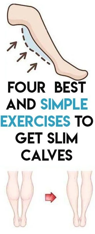 Four Best And Simple Exercises to Get Slim Calves