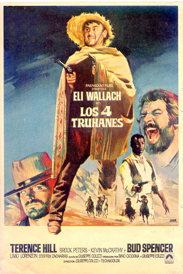 I quattro dell'Ave Maria (Italia 1968) poster Spagna