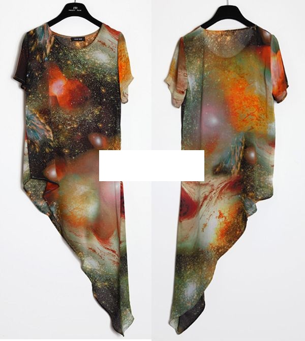 Christopher Kane Galaxy Skirt. Yeah, the galaxy-cosmic trend