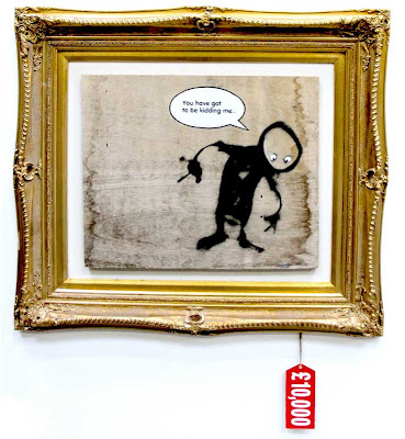 banksy graffiti artwork. Banksy Graffiti Art Gallery