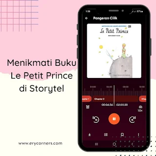 Mendengarkan buku Le Petit Prince di Storytel Audiobook