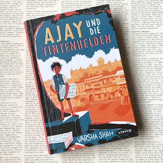 Kinderbuch "Ajay und die Tintenhelden"