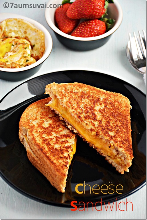 Cheese sandwich / Grilled cheese sandwich