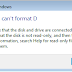 Cara Memperbaiki Hardisk “Windows Can’t Format” Format Raw Ke bentuk Awal NTFS