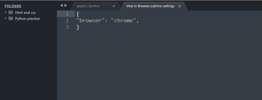 User setting in View in Browser