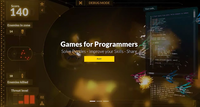 تعلم البرمجة عن طريق اللعب مع موقع CodinGame