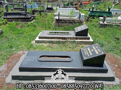 Makam Granit Minimalis Trap 1 | Contoh Makam Islam Terbaru