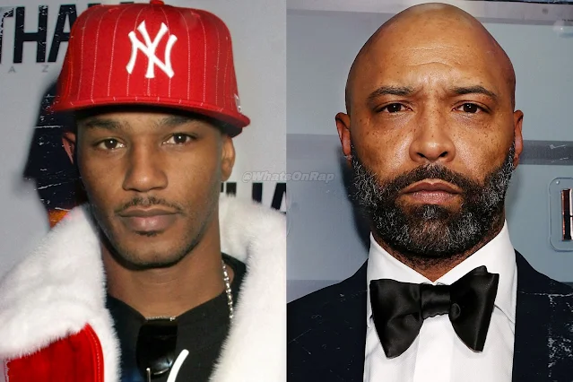 Cam'ron and Joe Budden in heated rap feud over failed hip hop podcast comments.