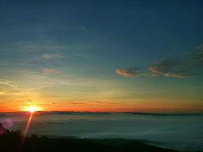 Sunrise di Embung Sriten Gunung Kidul