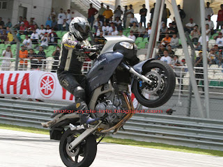 extreme motorcycle exhibition event