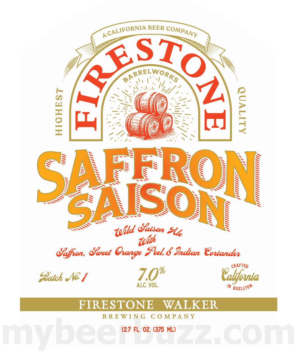 Firestone Walker Barrelworks Adding Saffron Saison