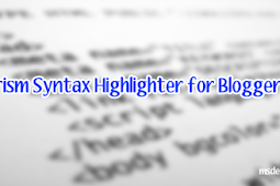 Install Syntax code highlighter in Blogger