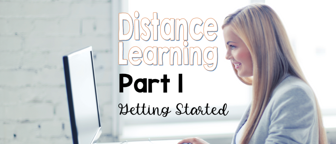 Distance Learning prepare to teach remotely