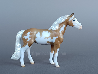 Arya Breyerfest 2019 , Palomino Sabino , Warmblood Mare , Breyer Stablemate