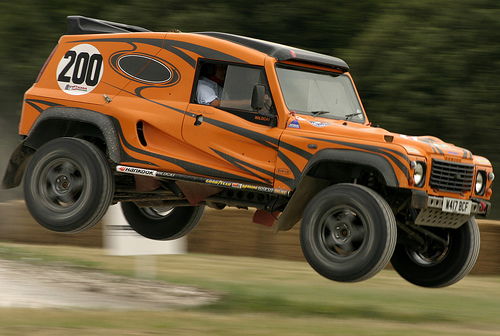 The Bowler Wildcat is an offroad vehicle originally made by Bowler Offroad