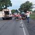  Conductor de motocicleta imprudente realiza corte de circulación y provoca accidente.