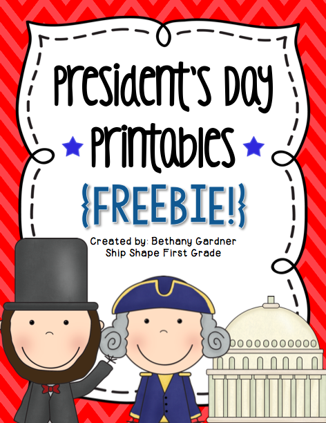 Presidents Day Activities For First Grade 3