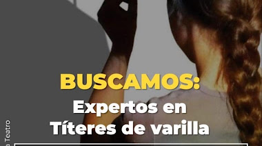 CASTING COLOMBIA: Se buscan EXPERTOS en TÍTERES de VARILLA para COMERCIAL