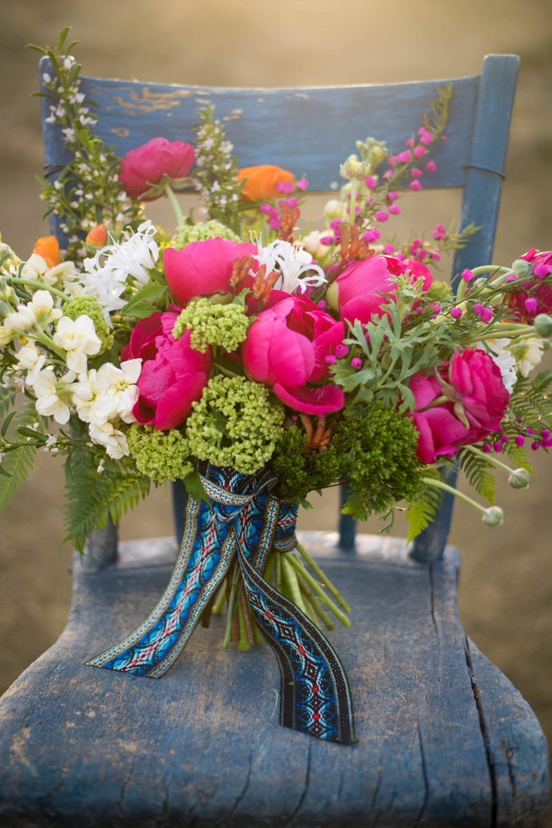 Mexican inspired wedding flowers / Photography: Font & Figure / Floral: Mac's Floral / Rentals: Hutch Event Rentals 