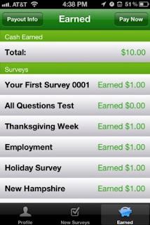 Surveys on the Go’ as a way to make cash but does also give a warning