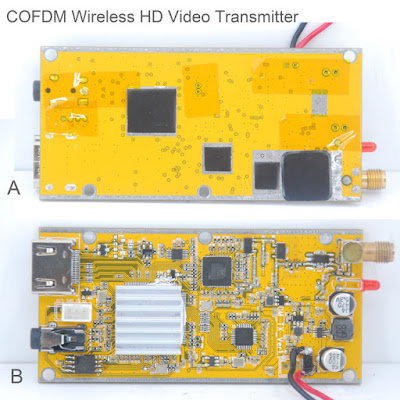 COFDM cvbs analog input transmitter