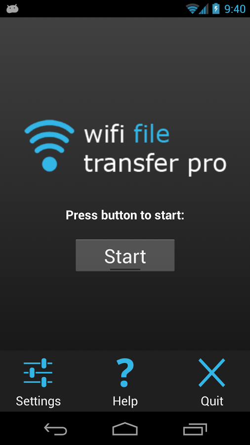 WiFi File Transfer for PC