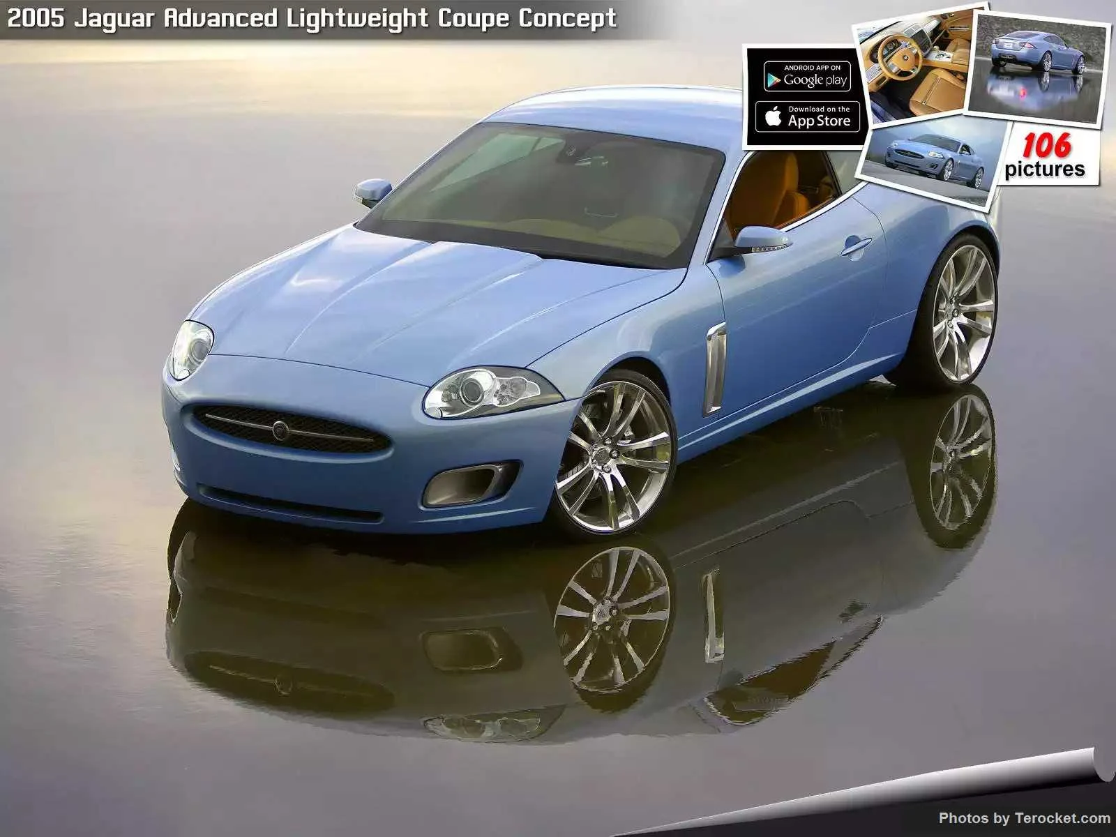 Hình ảnh xe ô tô Jaguar Advanced Lightweight Coupe Concept 2005 & nội ngoại thất