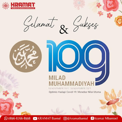 Refleksi Milad 109 Muhammadiyah 