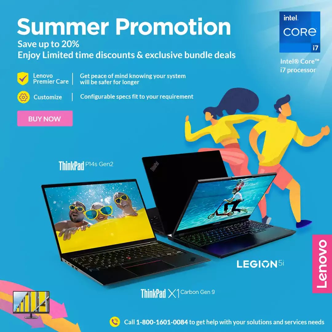 Lenovo Summer Promotion 2022