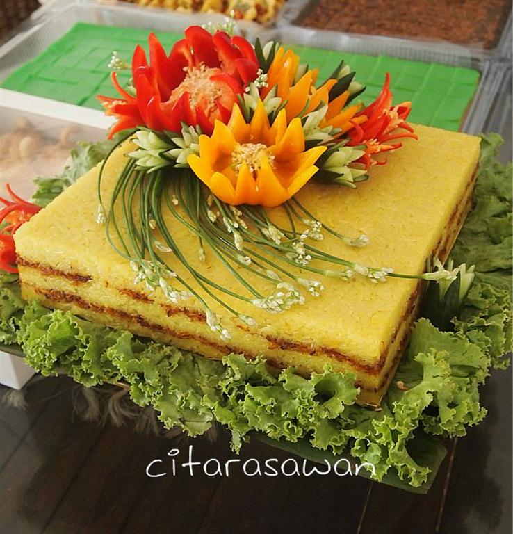 Tempahan Pulut  Kuning  Hantaran  Blog Kakwan