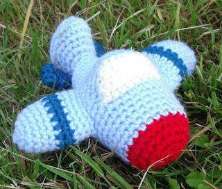 PATRON GRATIS AVION AMIGURUMI 837