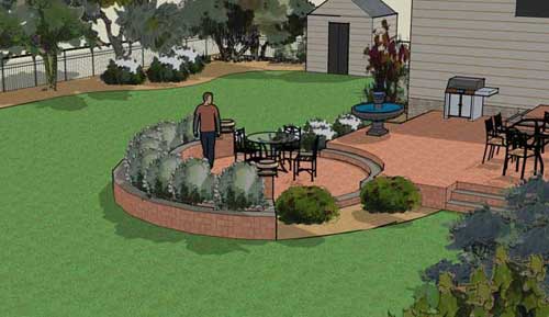 Landscape Patio Design