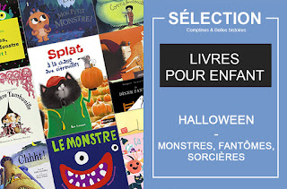 sélection de livres jeunesse pour aborder HALLOWEEN !! Des monstres, des sorcières, des fantômes... Brrrr ça y est, on est dans l'ambiance !