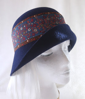  Navy 1920s-style Cloche