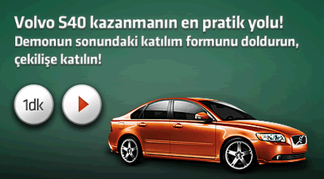 TEB.COM.TR’DEN VOLVO S40 KAZANMA ŞANSI