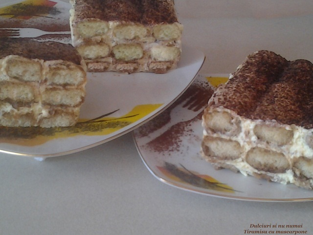 Dulciuri Si Nu Numai Tiramisu Cu Mascarpone