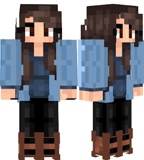 Skin Minecraft Raven Reys - The 100 Download