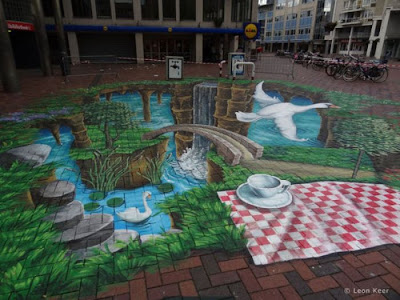 3D Street Paintings Seen On www.cars-motors-modification.blogspot.com