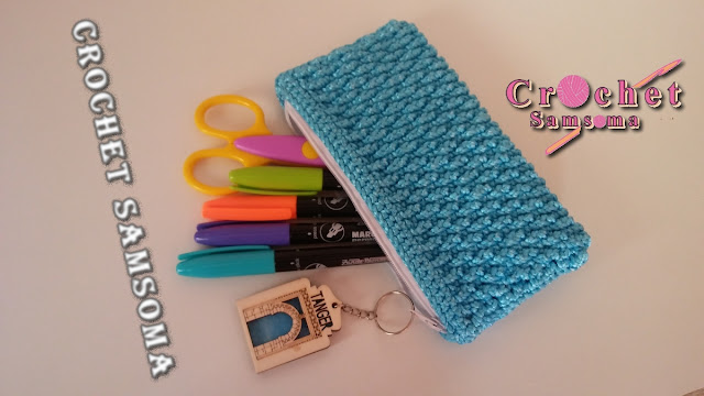 كروشيه مقلمة .  كروشيه مقلمة بطريقة سهلة  . العودة للمدرسة . كروشيه شنطة   . Crochet zipper pouch .  . Beginner Crochet Zipper Pouch Tutorial  . Crochet zipper pouch .Crochet Clutch Bag . Crochet estuche . COMO TEJER UN ESTUCHE . Trousse au crochet .crochet bags .  . Back To School. .   Crochet Pencil Case . 