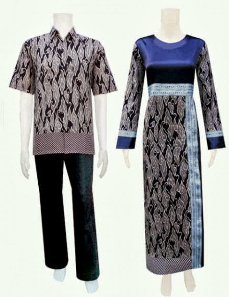  Model Baju Batik Muslim  Terbaru Batik Indonesia