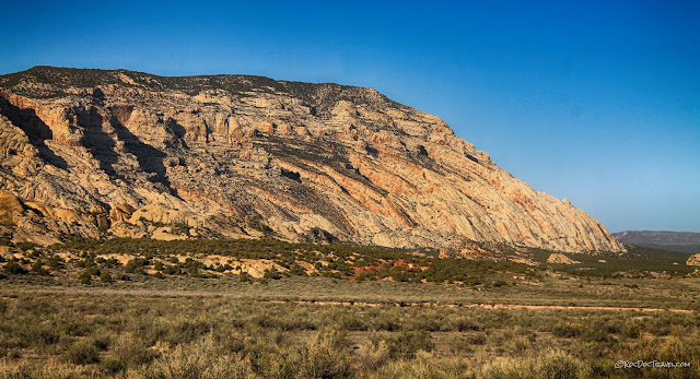 Dinosaur National Monument Utah geology fossils travel rocks hiking camping outdoors scenery copyright RocDocTravel.com