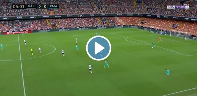 Valencia vs Real Madrid Live Score