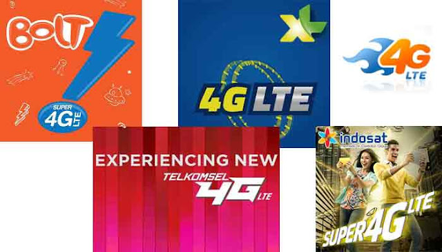 Perbedaan Harga Paket Internet 4G Lima Provider Di Indonesia